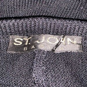 St. John Blk Knit pants SZ 6